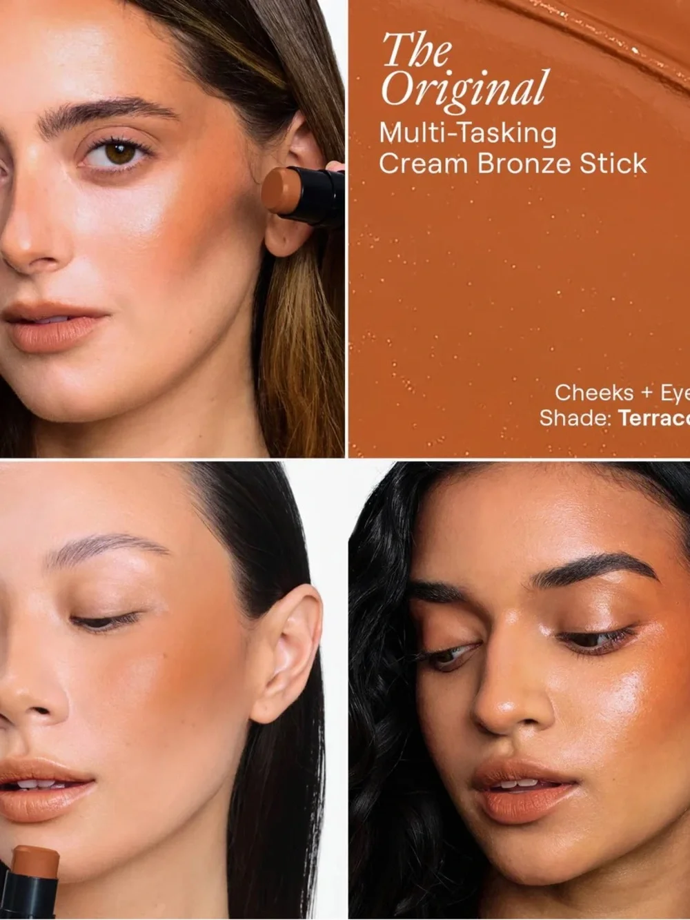 NUDESTIX Nudies Bronze Natural Matte Bronze Contour Stick: Terracotta Tan